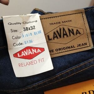 Woman Lavana original jeans size 38*32 rigid blue relaxed fit